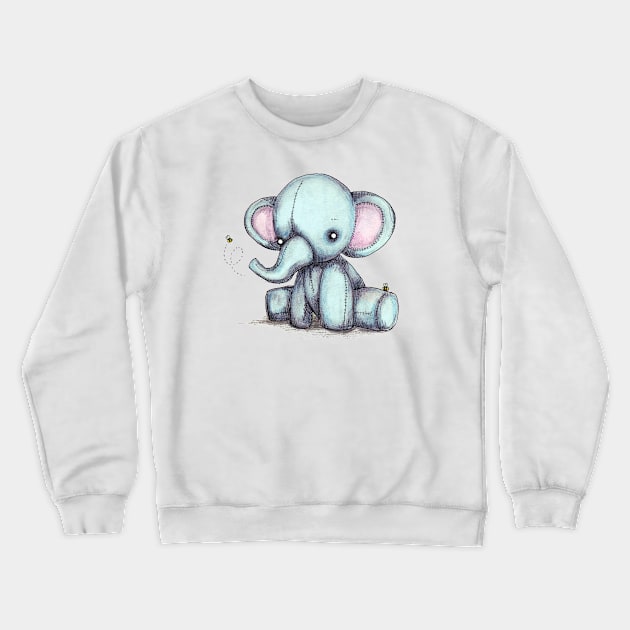 Plushie Elephant Crewneck Sweatshirt by LVBart